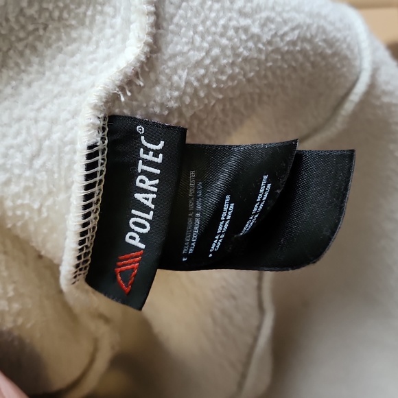 The North Face Jacket cream zip jacket size Medium - Picture 6 of 6